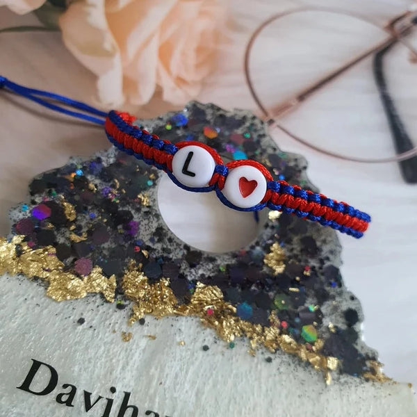 Handmade Bracelet,Personalised Bracelet ,Initial Bracelets Customs Bracelets Gifts ,Friendship Bracelets