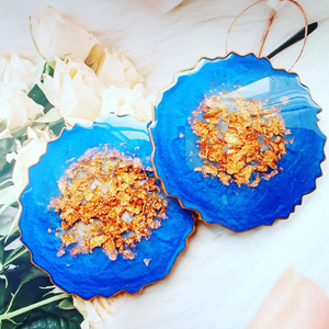 Resin Coasters Set | Resin Coaster | Resin Gifts | Epoxy Resin Gifts| Coaster| Home Decor